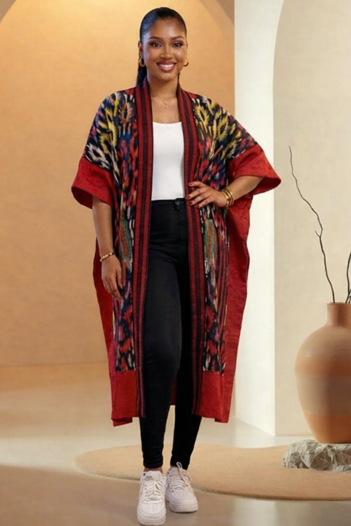 Calyra Adire Kimono