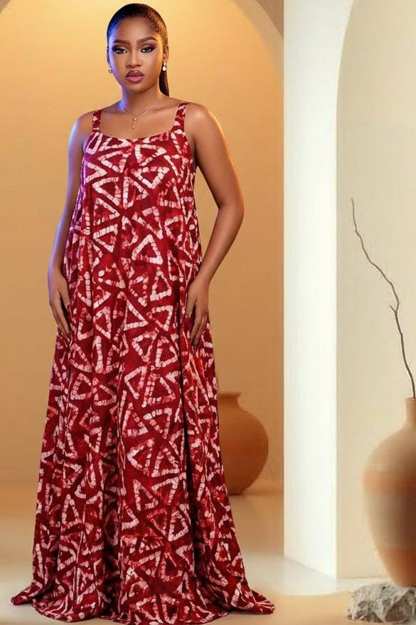 Marvelle Ankara Maxi Dress