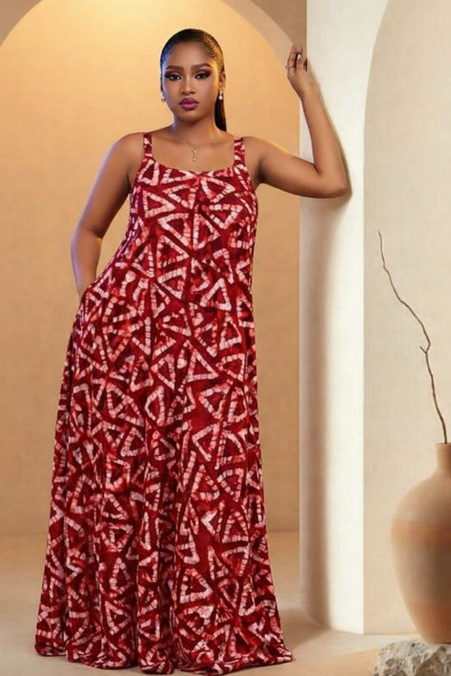 Marvelle Ankara Maxi Dress
