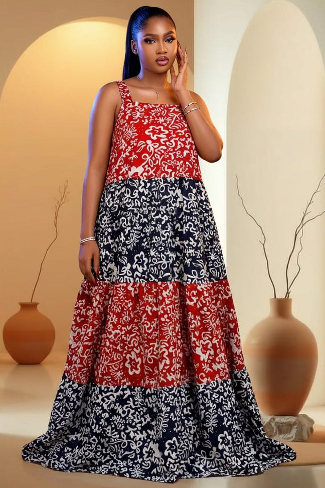 Althea Ankara Maxi Dress