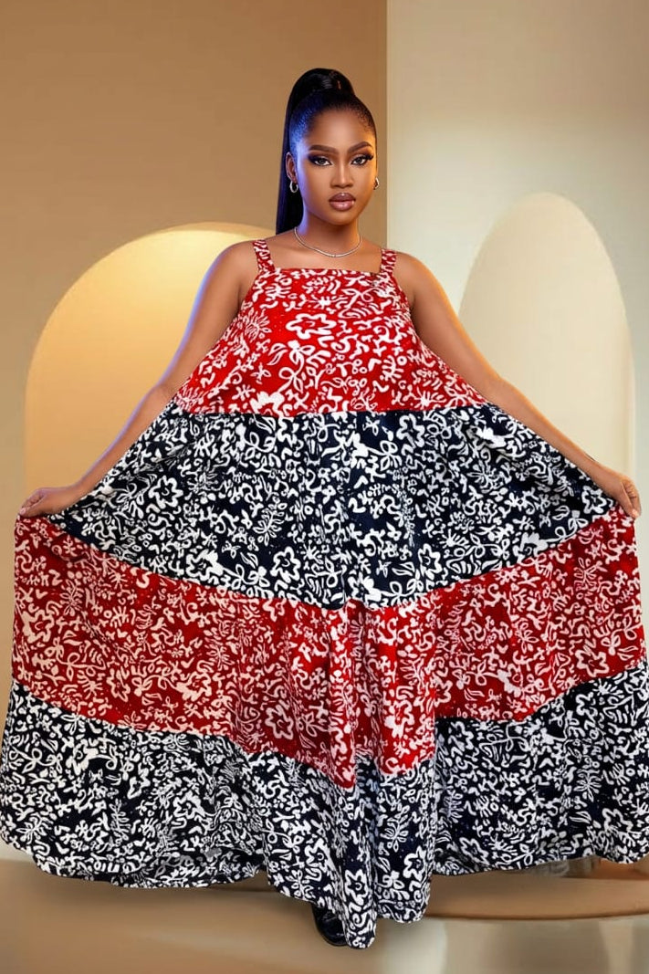 Althea Ankara Maxi Dress